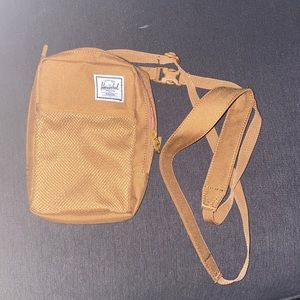 Herschel Sinclair Large Crossbody Bag in Mustard Yellow Color